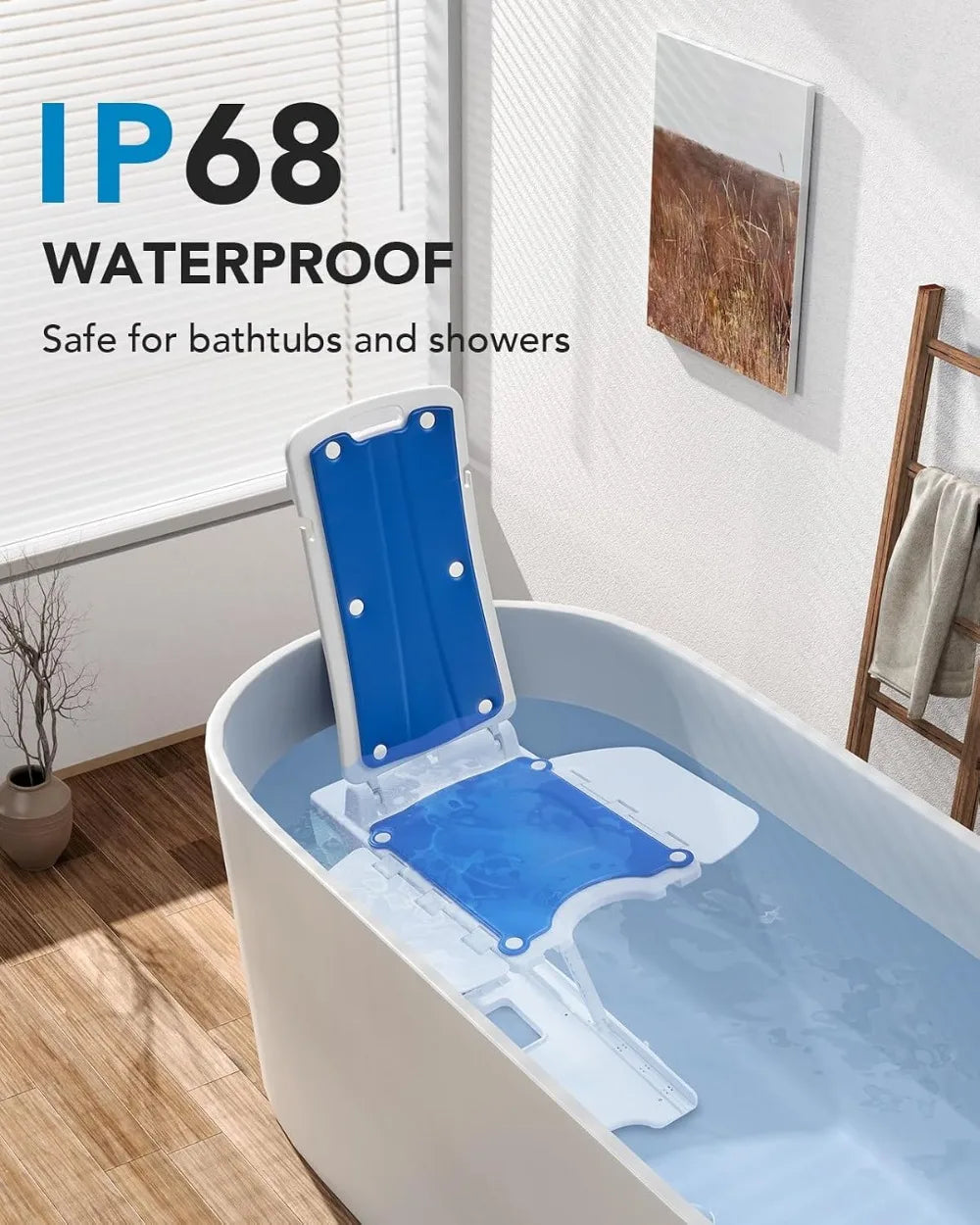 Electric Bath and Floor Lift with Remote
