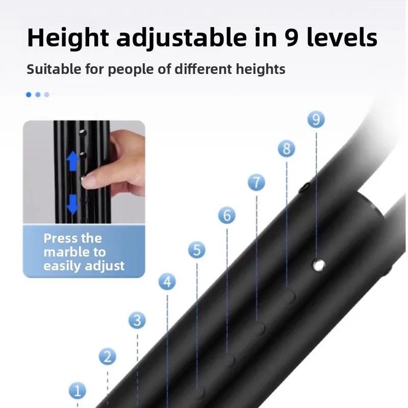 Foldable Stainless Steel Underarm Crutches
