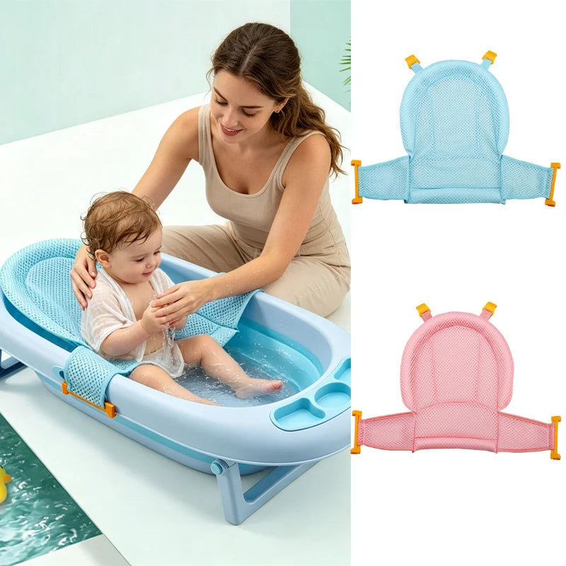 Foldable Baby Bath Support Seat