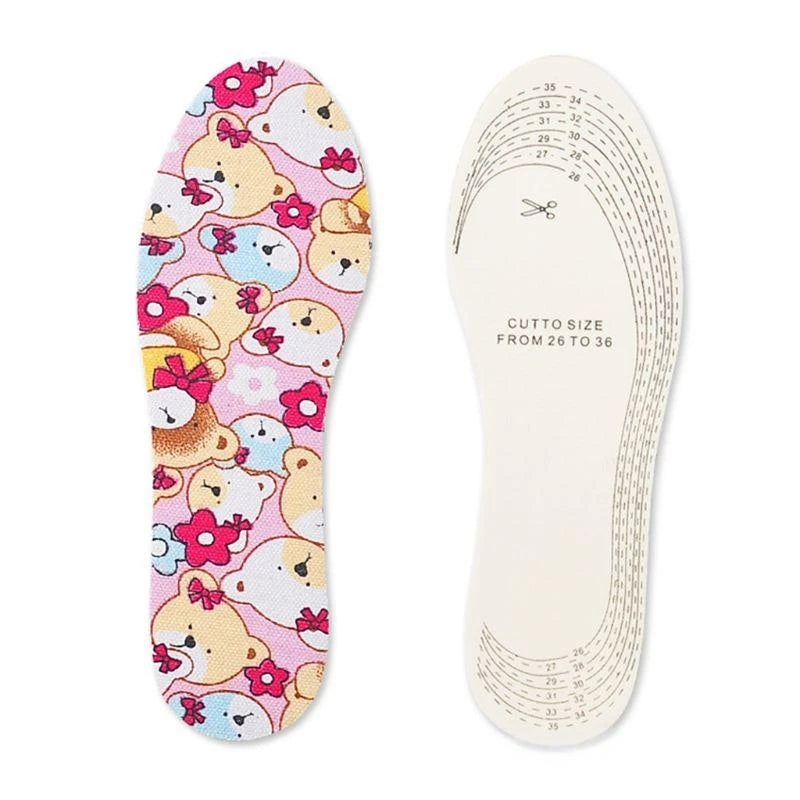 Kids’ Breathable, Washable Shoe Insoles