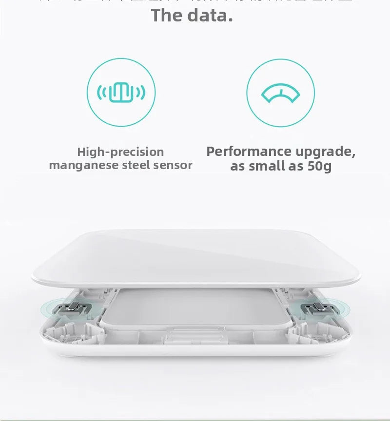 Electronic Bathroom Scale, Type-C Charging, 180 kg