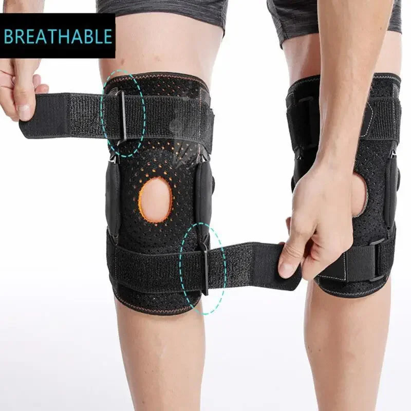 Hinged Knee Brace with Compression