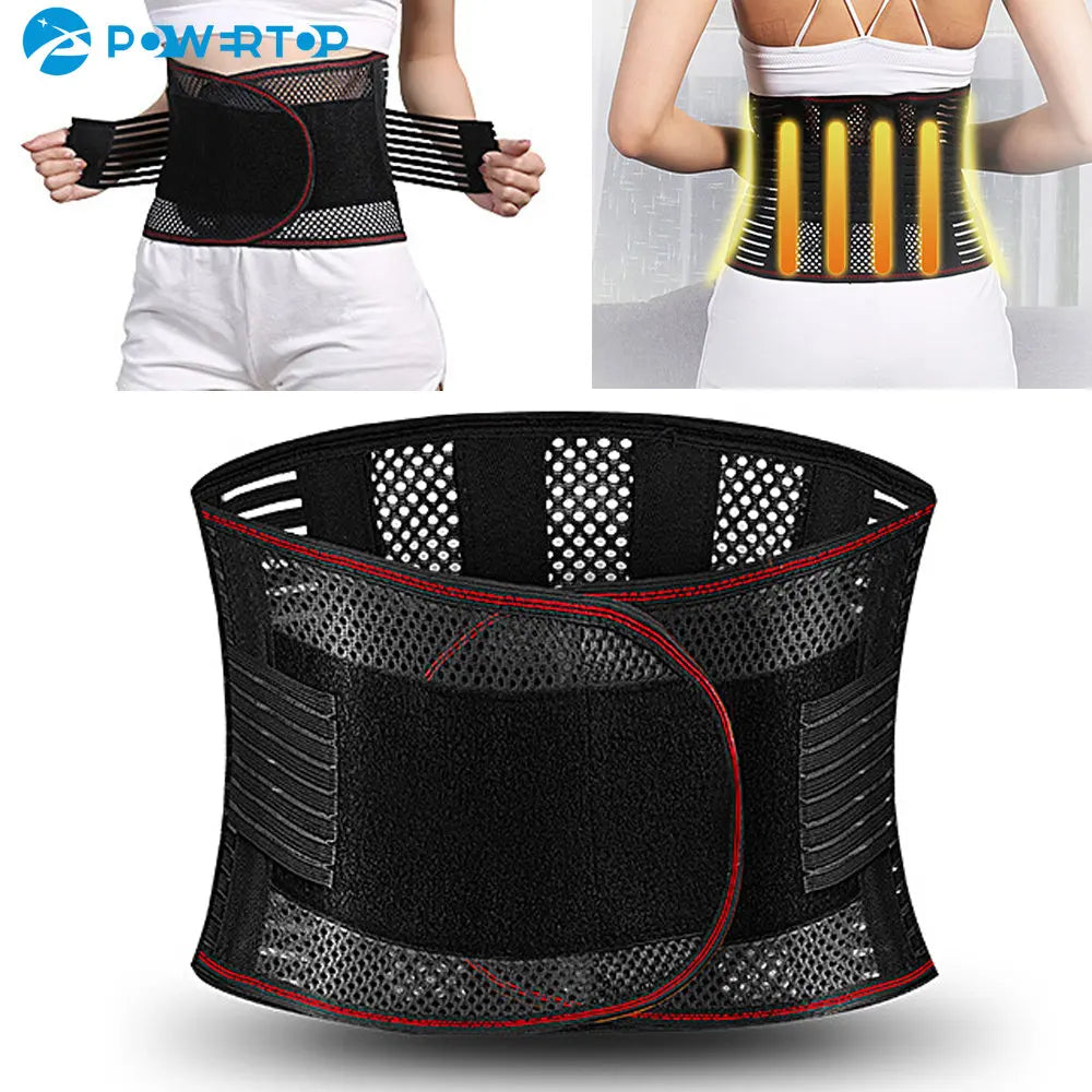 Adjustable Lower Back Support Belt