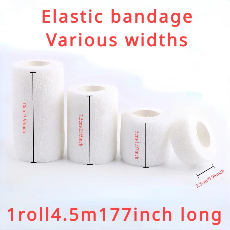High-Elastic Self-Adhesive Bandage, White
