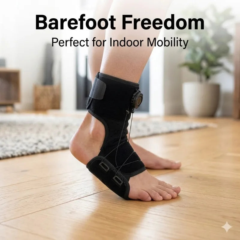 Rotating Knob Foot Drop Brace