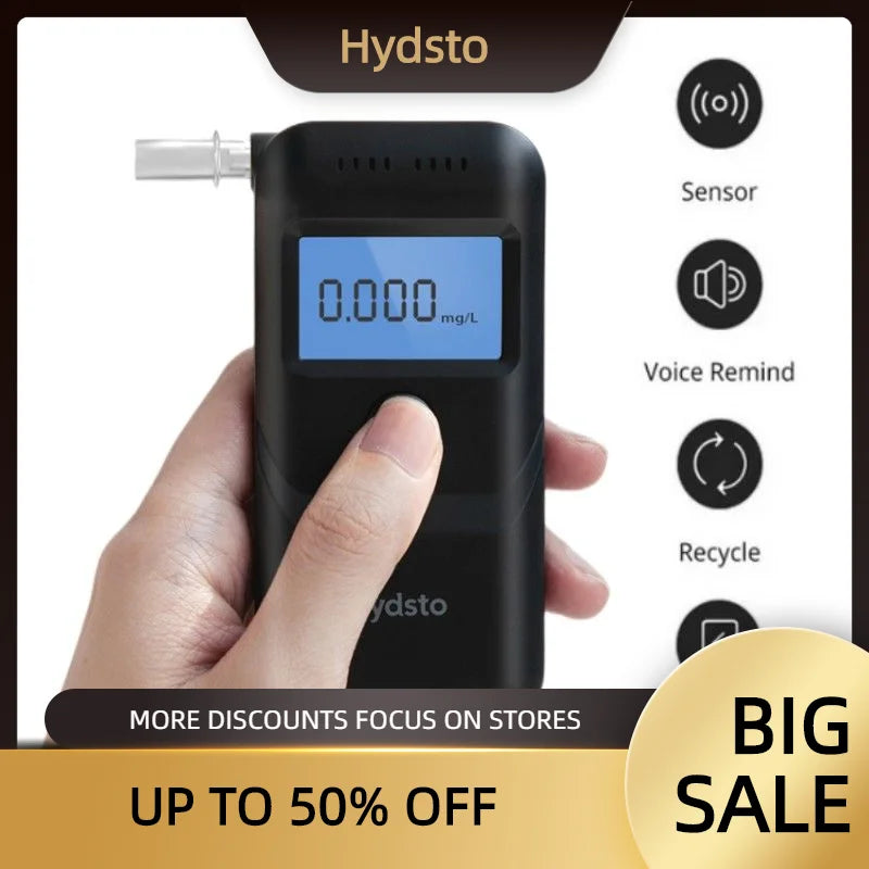 Digital Alcohol Tester with LCD Display