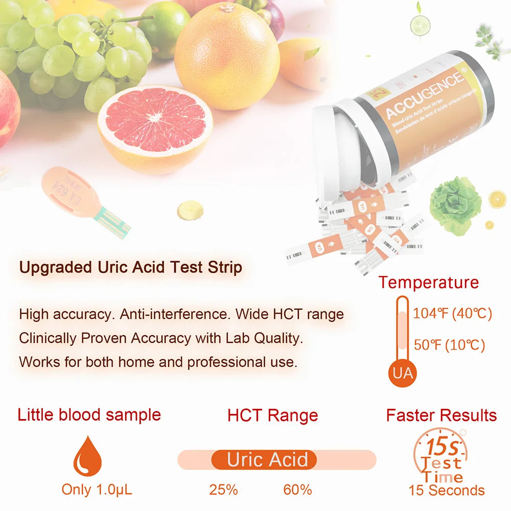 Medwell Test Strips for PM800 and PM900 Monitors