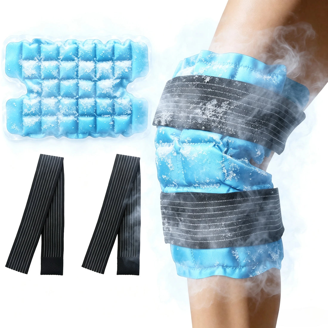 Reusable Hot and Cold Knee Therapy Wrap