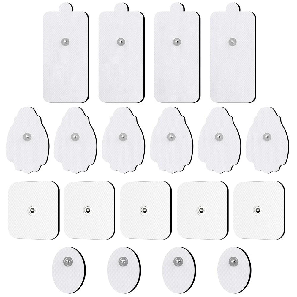 Reusable EMS TENS Electrode Pads for Back