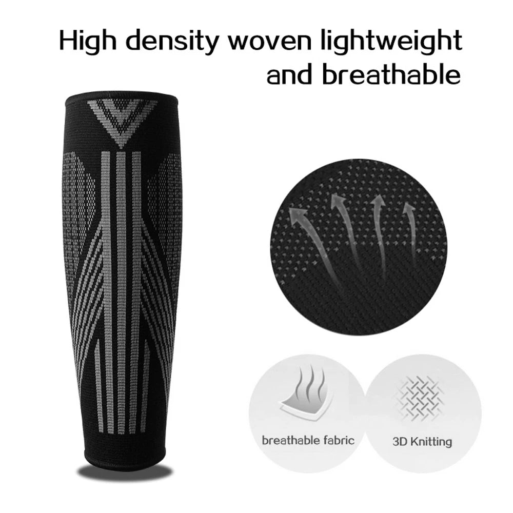 Footless Calf Compression Sleeves for Adults