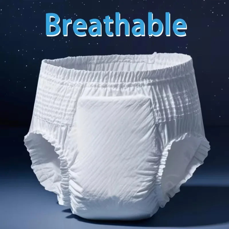 Disposable Adult Pull-On Briefs, M–XXL
