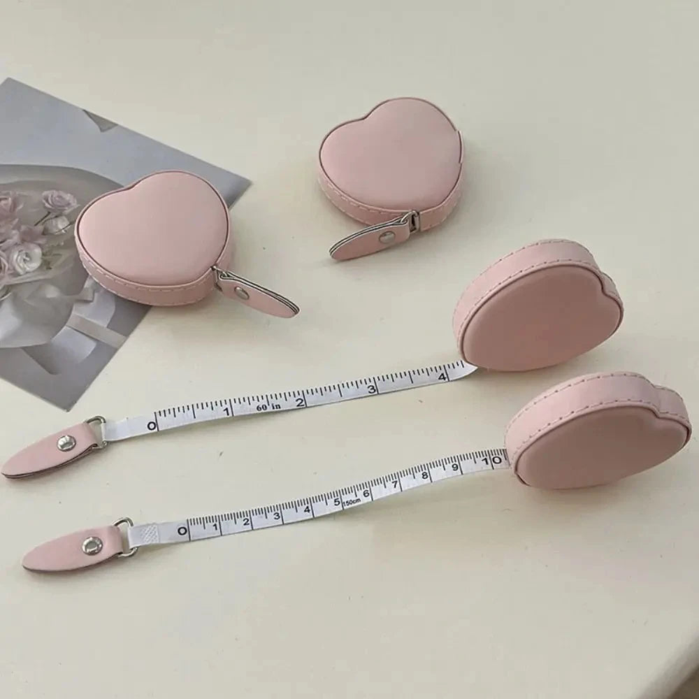 Heart-Shaped 1.5-Metre Soft Measuring Tape