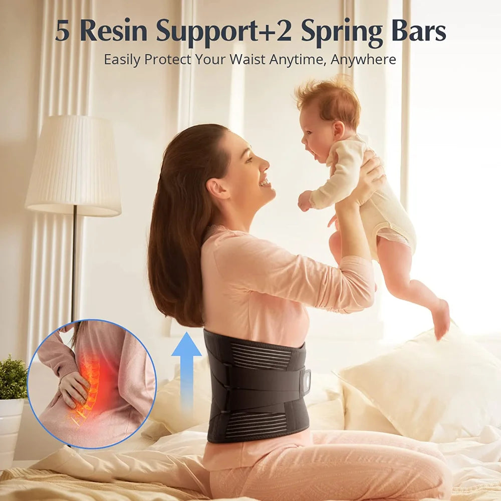 Adjustable Lumbar Support Belt