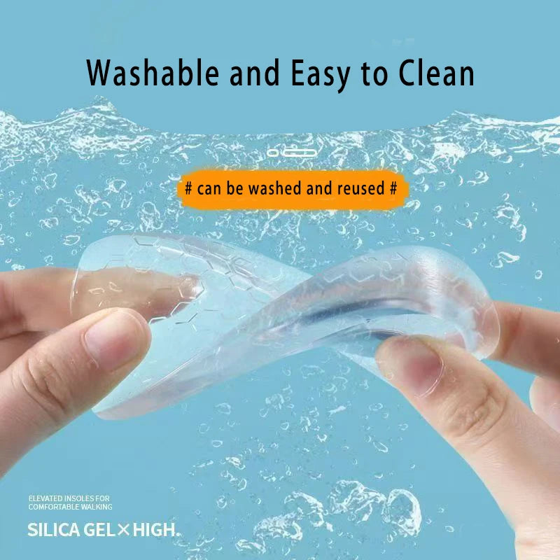 Gel Height-Increasing Insoles for Shoes