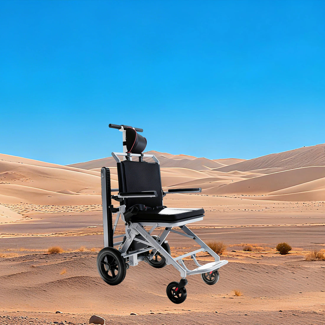 Stair-Climbing Wheelchair, 150 kg Capacity