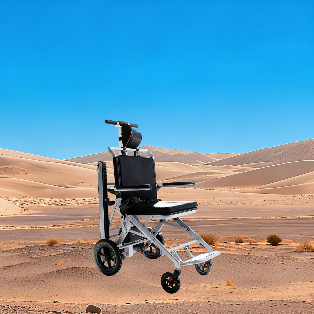 Stair-Climbing Wheelchair, 150 kg Capacity