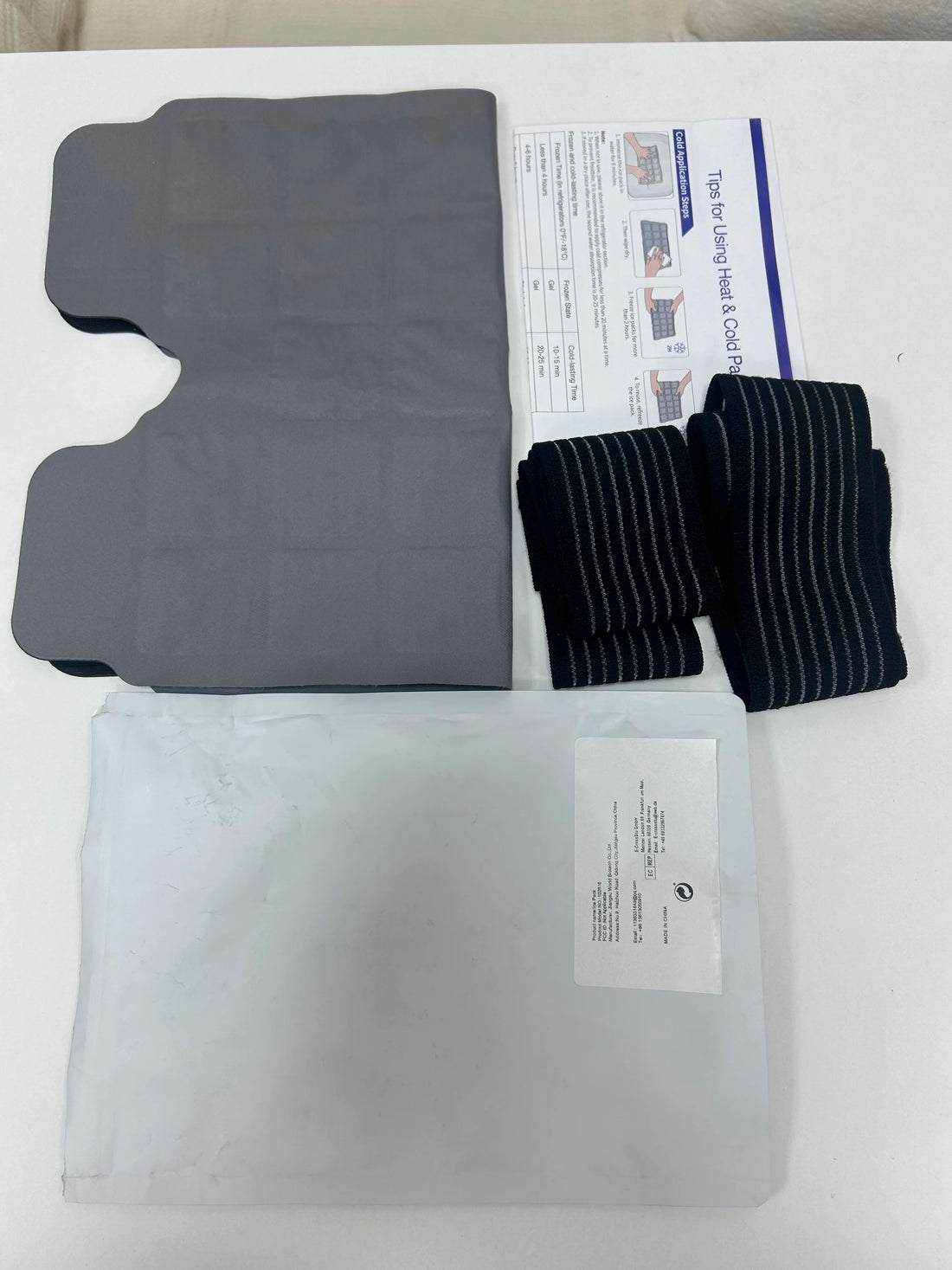 Reusable Knee Hot and Cold Gel Pack Wrap