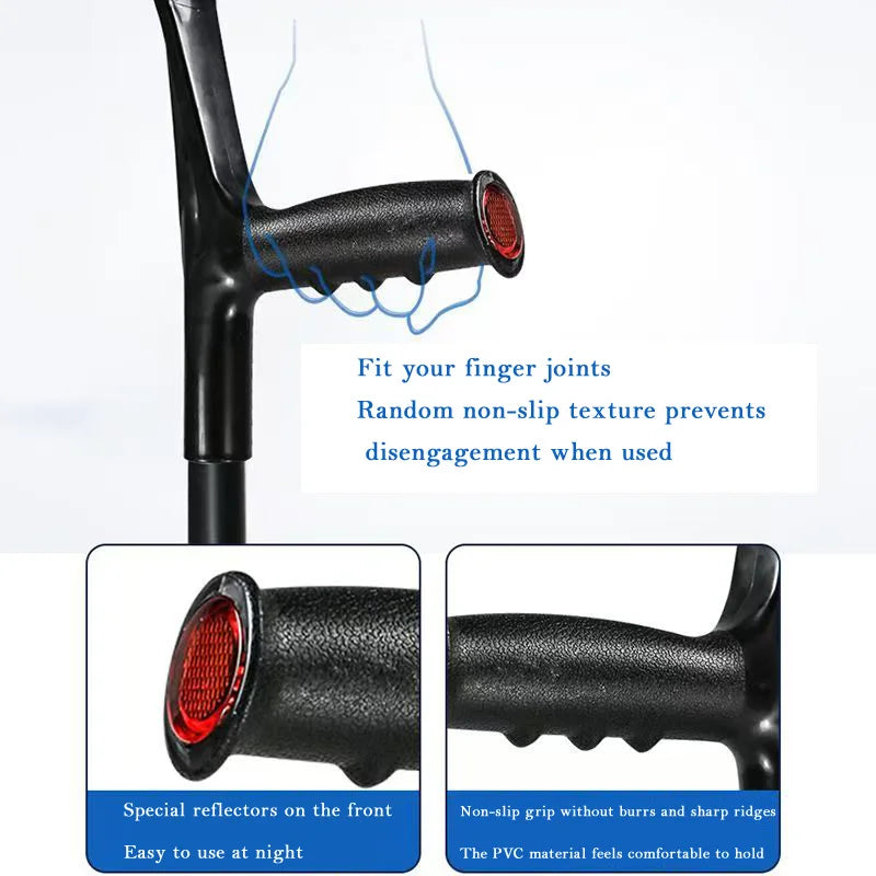 Adjustable Underarm Crutches for Adults