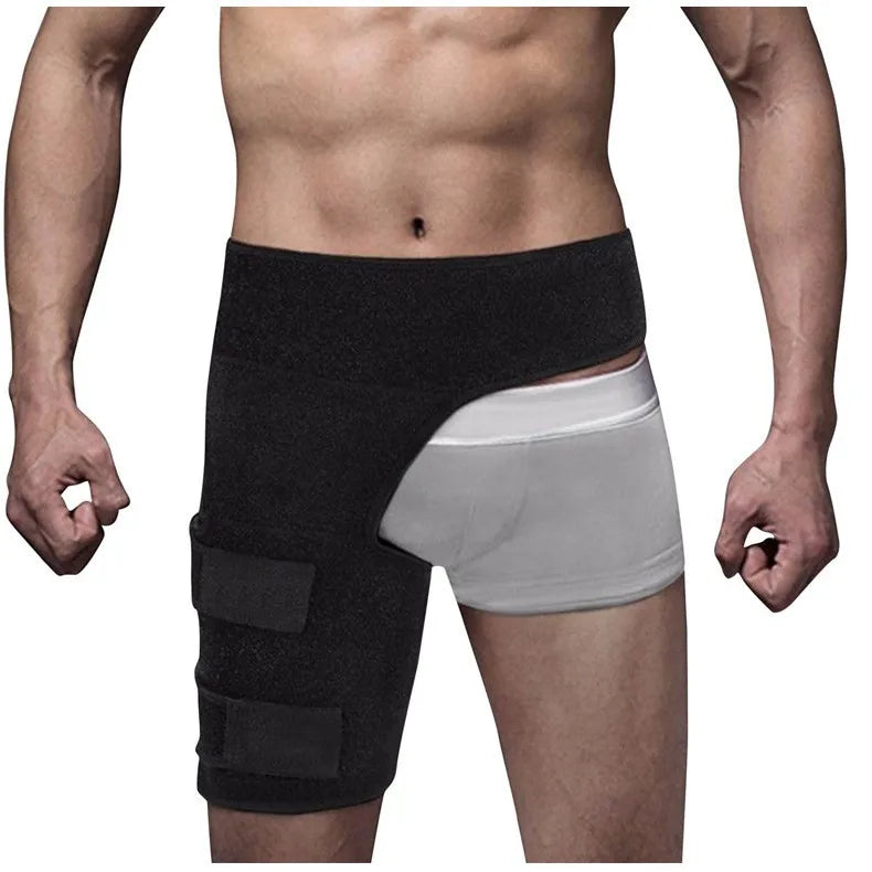 Hip, Groin and Thigh Support Protector for Sports, 1 Piece