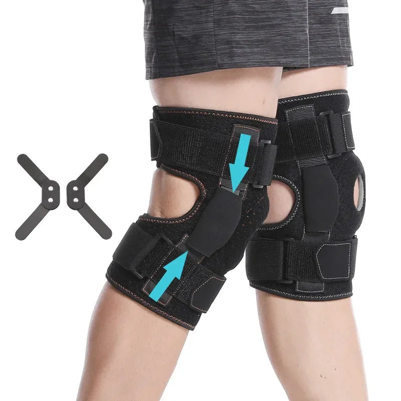 Hinged Knee Brace with Compression