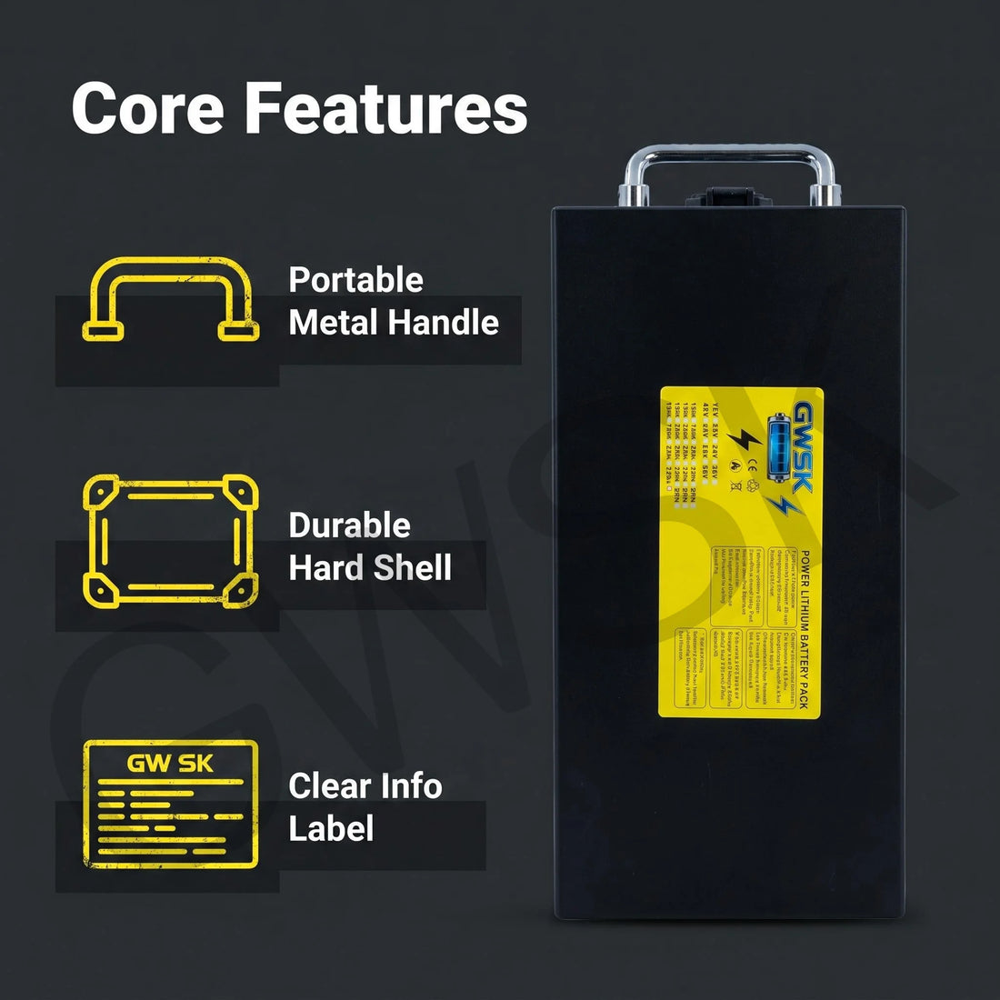 60V Battery for Electric Mobility Devices