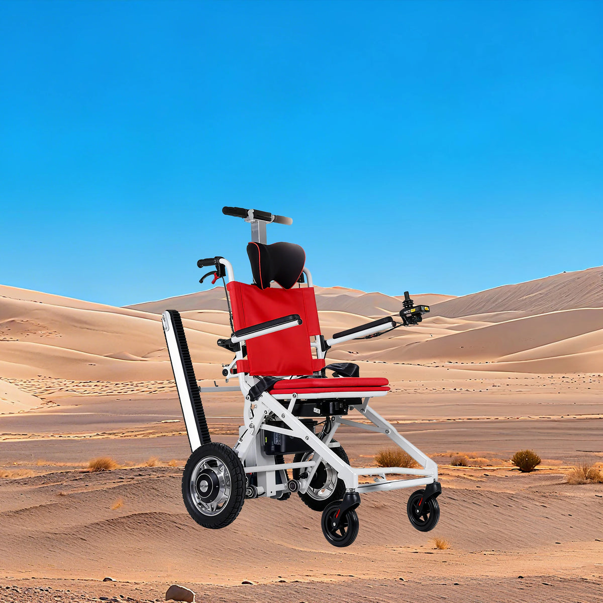 Stair-Climbing Wheelchair, 150 kg Capacity
