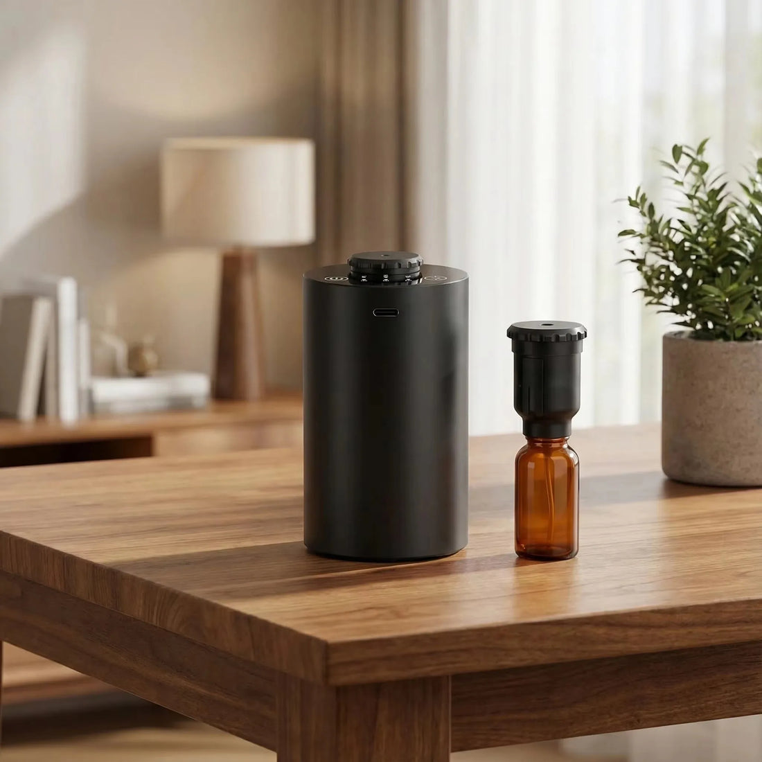 Waterless Essential Oil Diffuser for Home or Car