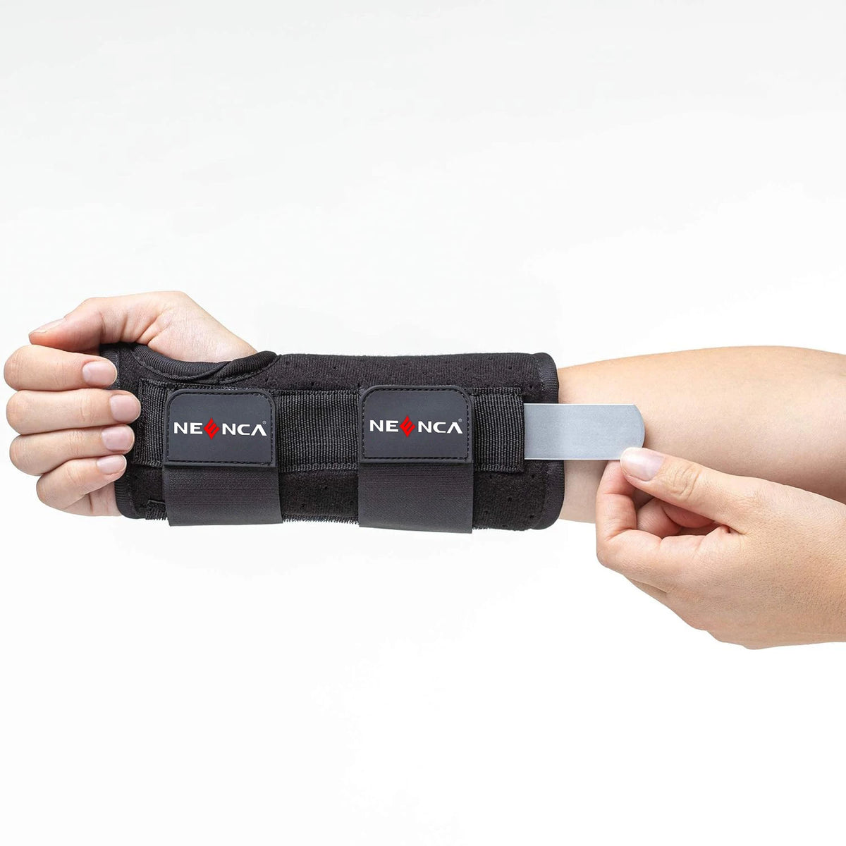 Adjustable Wrist Brace with Metal Splint