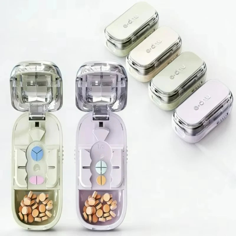 Adjustable Pill Cutter for Half, Third, or Quarter Tablets