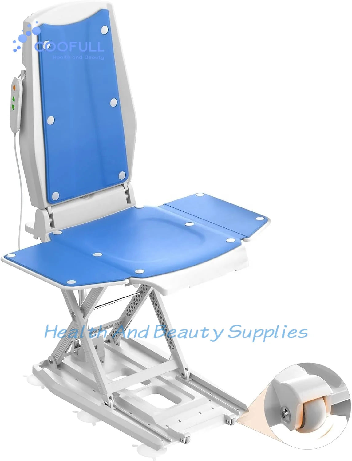Electric Bathtub Lift Chair, Motorized Seat for Bath Transfers