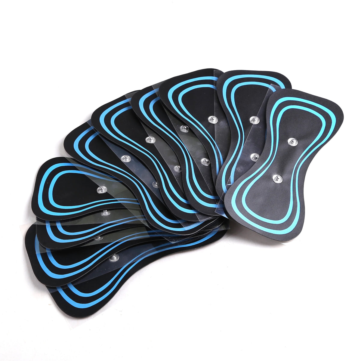 Reusable EMS TENS Electrode Pads for Neck Devices