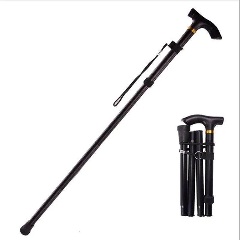 Multifunction Telescopic Folding Walking Stick
