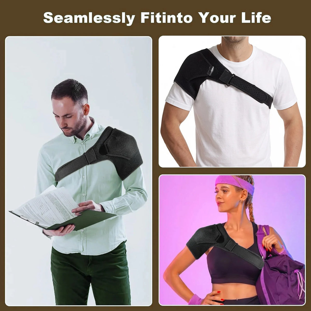 Adjustable Shoulder Support Compression Sleeve