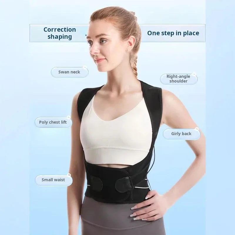 Adult Back Posture Support with Shoulder Straps