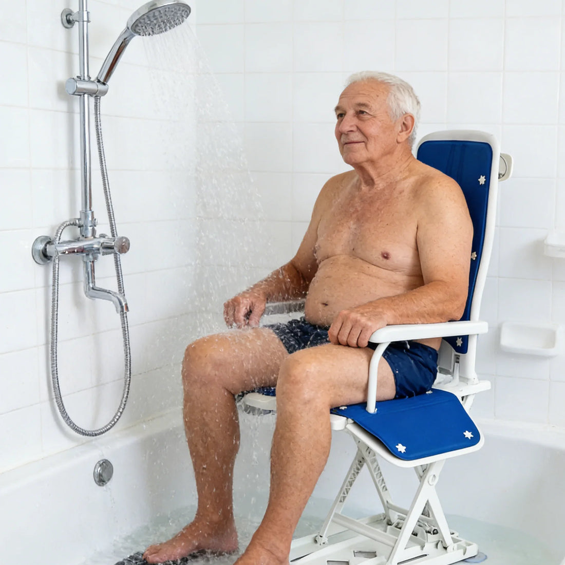 Electric Lift Bath Chair for Bathing