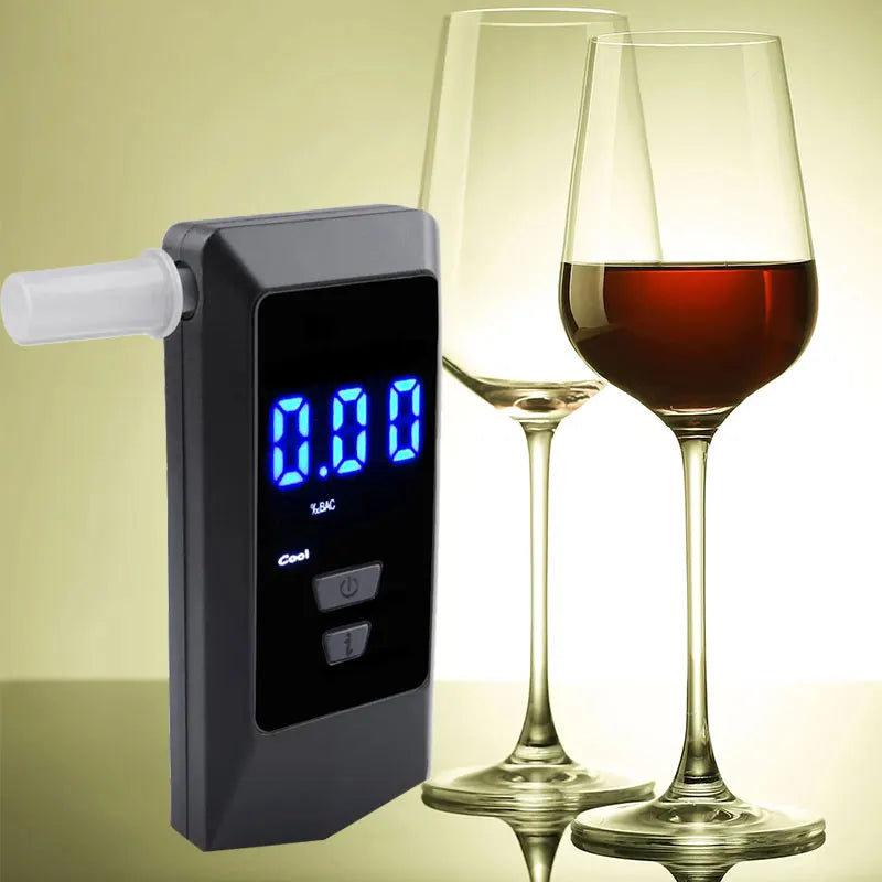 Rechargeable Digital Alcohol Breath Tester, CE Certified
