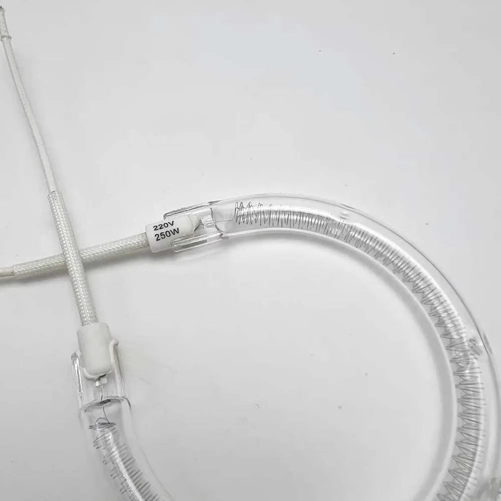 O-Shape Infrared Heater Ring Lamp, 220V 250W, 9cm