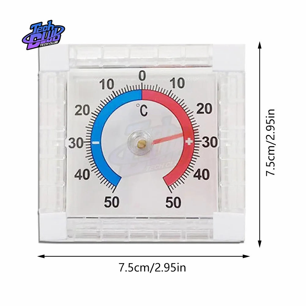 Self-Adhesive Indoor and Outdoor Thermometer