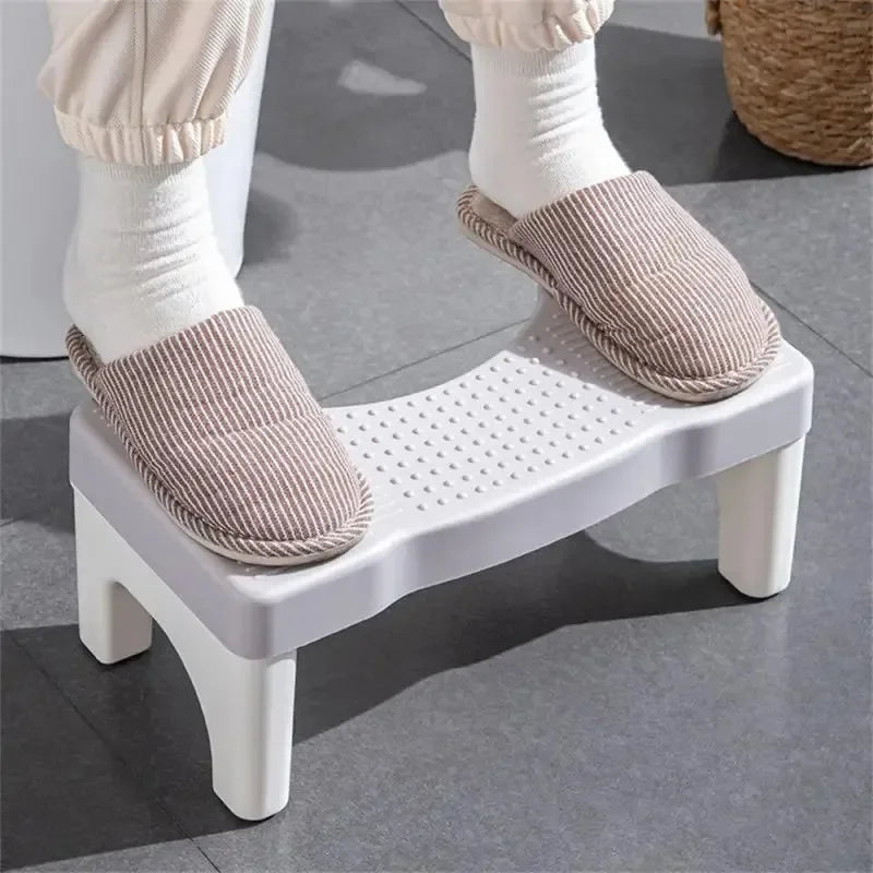 2-in-1 Bathroom Toilet Foot Stool