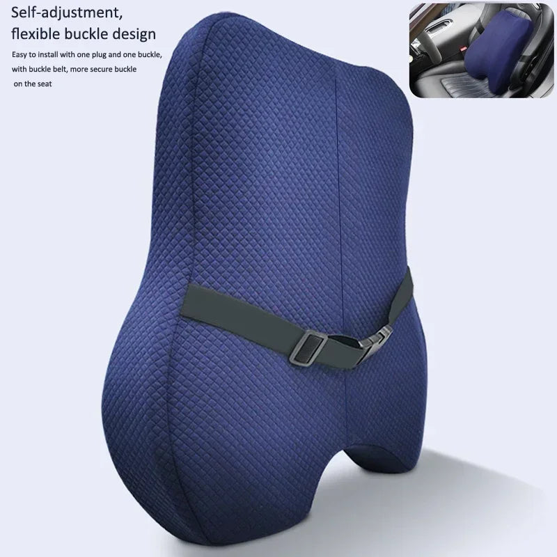 Memory Foam Waist and Back Support Cushion Set
