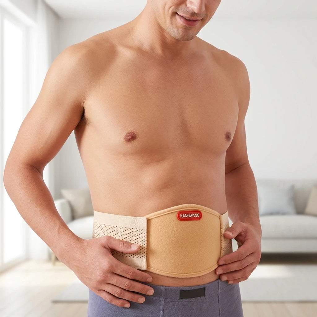 Adult Abdominal Support Belt with Removable Pads