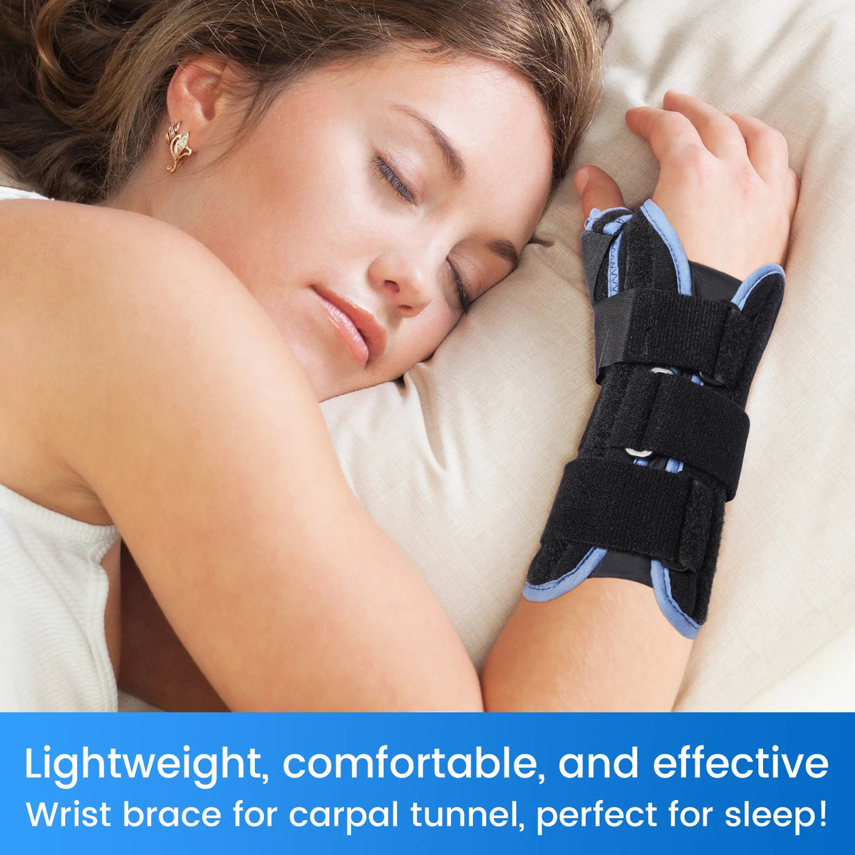 Adjustable Wrist Splint with Thumb Support