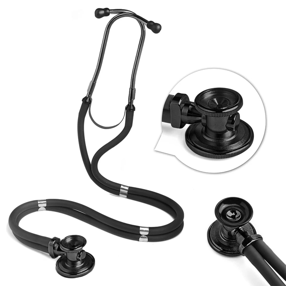 Double-Sided Dual-Head Stethoscope
