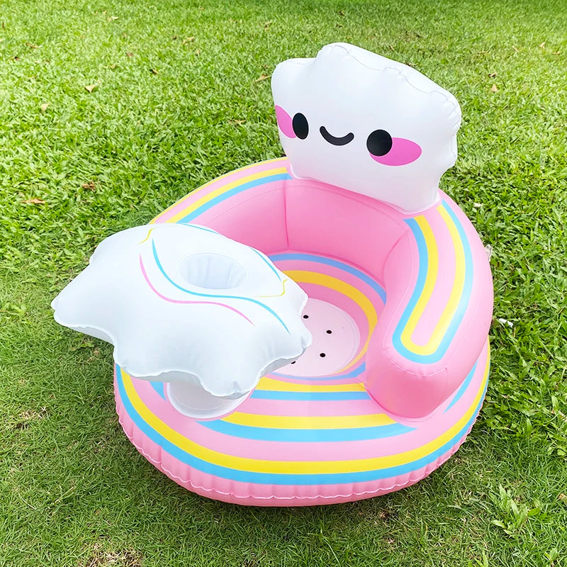 Inflatable Baby Chair for Bath Time