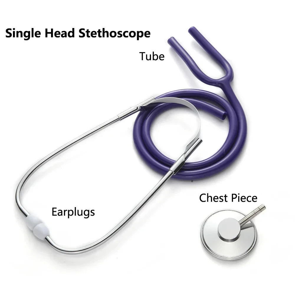 Portable Single-Head Stethoscope