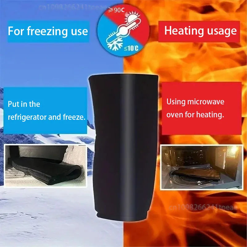 Reusable Hot and Cold Knee and Elbow Wrap