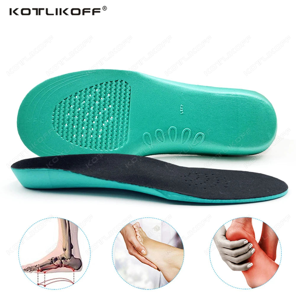 Kids Arch Support Shoe Insoles, Ages 7–13
