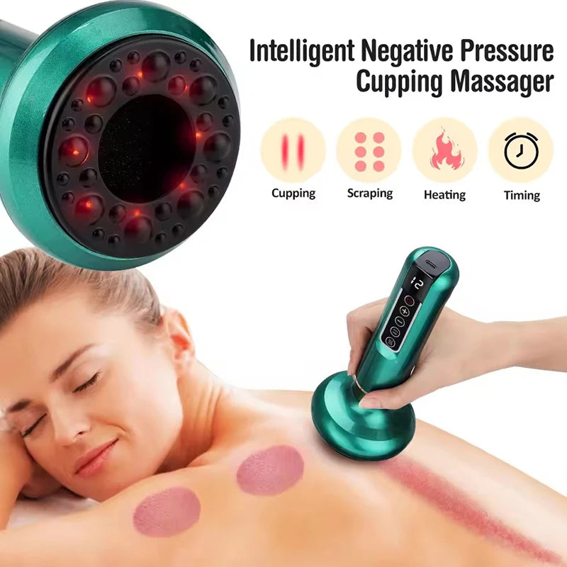 Battery-Powered Suction Cupping Set