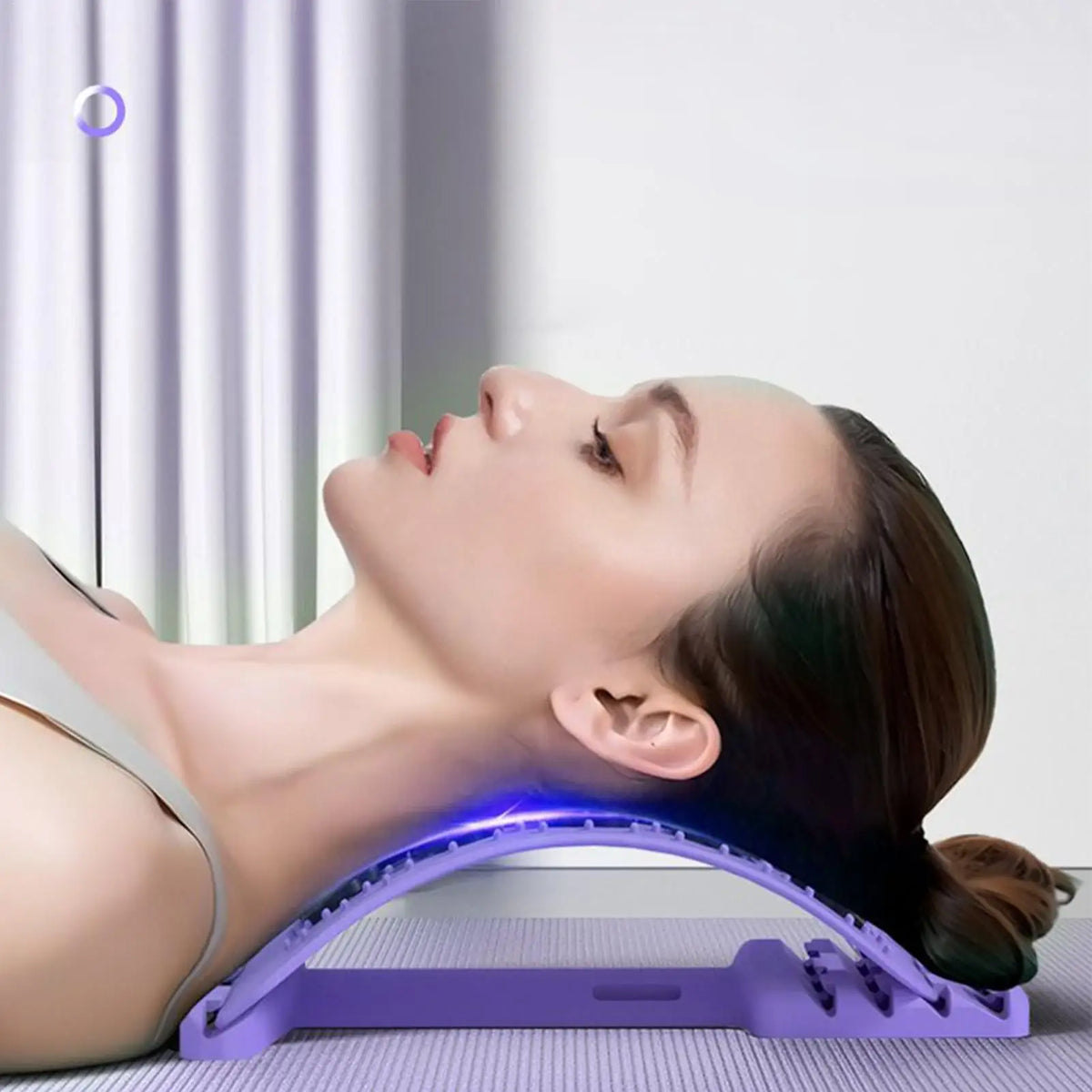 4-Level Adjustable Back Stretcher for Home Exercise