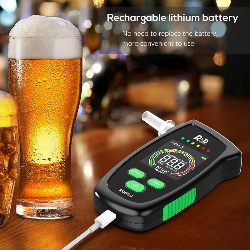 Medwell RD900 Rechargeable Digital Breath Tester